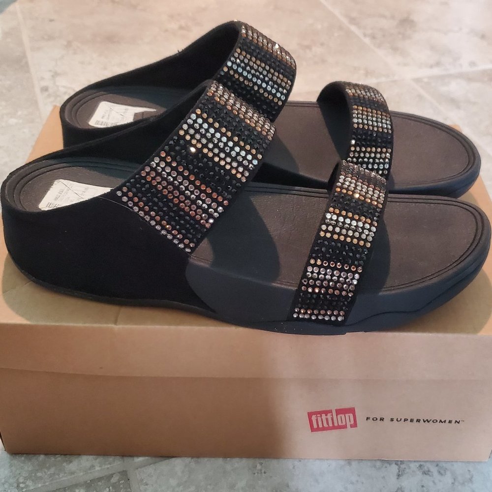 FitFlop; brand new; size 10; black;